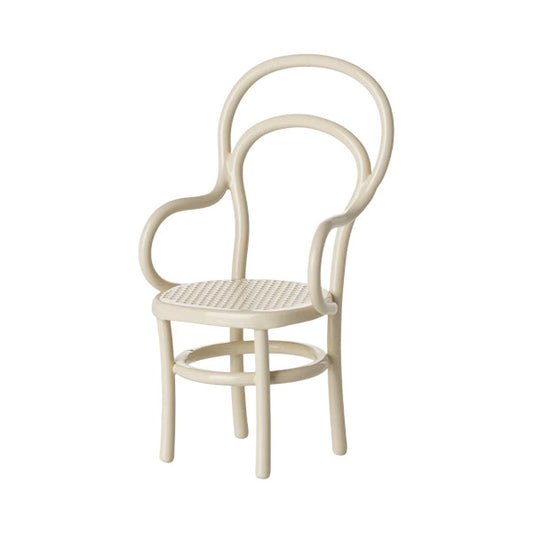 Silla Vintage Blanco Roto Ratones Maileg