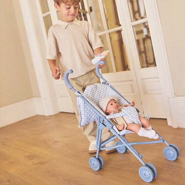 Silleta para Muñecas Vichy Blue Monnëka