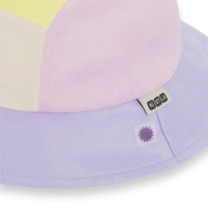 Sombrero KiEtLa Camper Amarillo Rosa Morado 6-12 meses