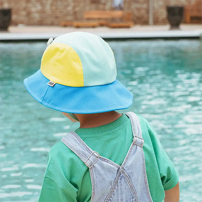 Sombrero KiEtLa Camper Lion Verde Amarillo Azul 1-2 años