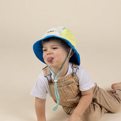 Sombrero KiEtLa Camper Lion Verde Amarillo Azul 1-2 años