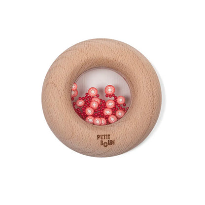 Sonajero Mordedor Sensory Donuts Tomatoes Petit Boum