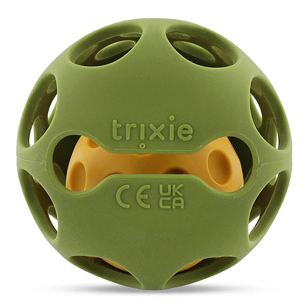 Sonajero Sensorial Silicona Dino Trixie