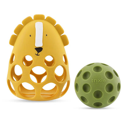 Sonajero Sensorial Silicona León Mr Lion Trixie