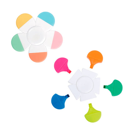 Spinner Marcador Happy Flowers 5 en 1
