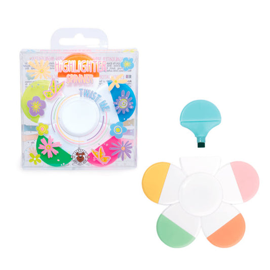 Spinner Marcador Happy Flowers 5 en 1
