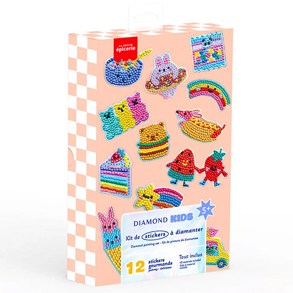 Stickers Yummy Arte Con Diamantes