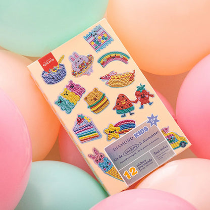 Stickers Yummy Arte Con Diamantes