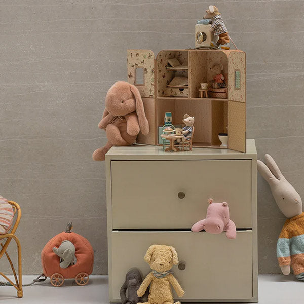 SuitCasa Para Hermana y Hermano Ratón Pequeños Maileg