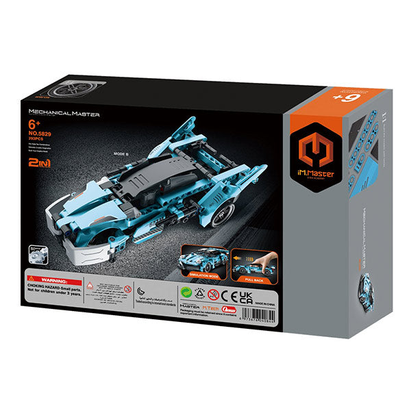 Super car y moto 2 en 1 - 292 piezas iMMaster