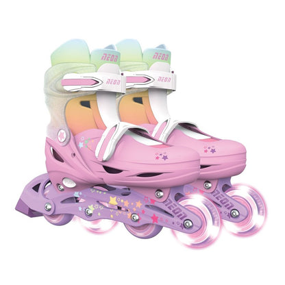 Patines Combo 2 en 1 Neón Rainbow Yvolution