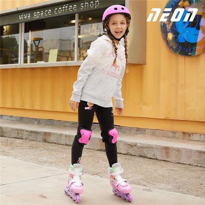 Patines Combo 2 en 1 Neón Rainbow Yvolution