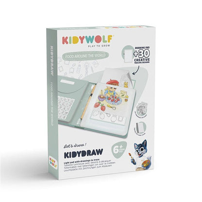 Tableta Dibujo Iluminada Pad Alimentos Kidydraw