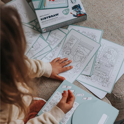 Tableta Dibujo Iluminada Pad Alimentos Kidydraw