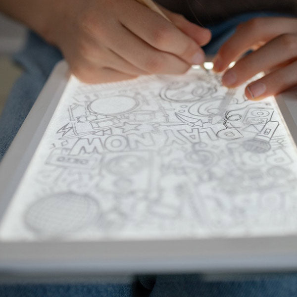 Tableta Dibujo Iluminada Pad Meli Melo Kidydraw