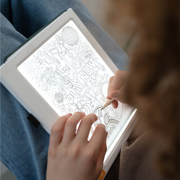 Tableta Dibujo Iluminada Pad Meli Melo Kidydraw