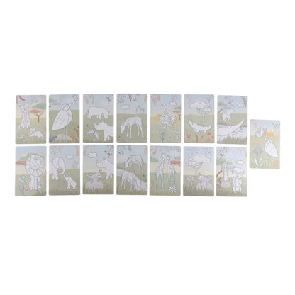 Tableta Dibujo Verde Safari Friends Little Dutch