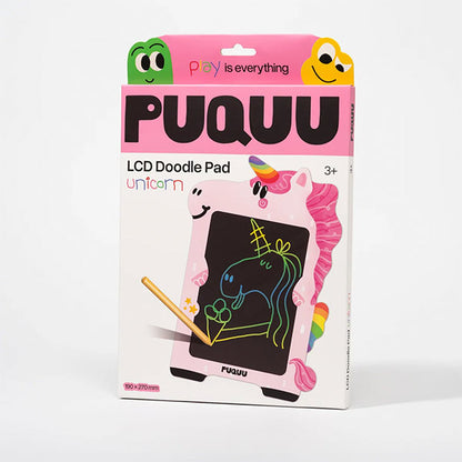 Tableta LCD Dibujo Unicornio Puquu