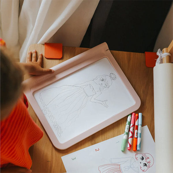 Tableta Luminosa KidyDraw-Pro Rosa Kidywolf