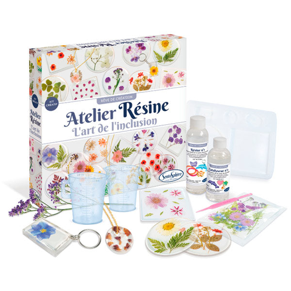 Taller Resina Arte Floral Inclusión