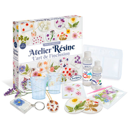 Taller Resina Arte Floral Inclusión
