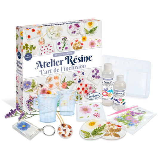 Taller Resina Arte Floral Inclusión