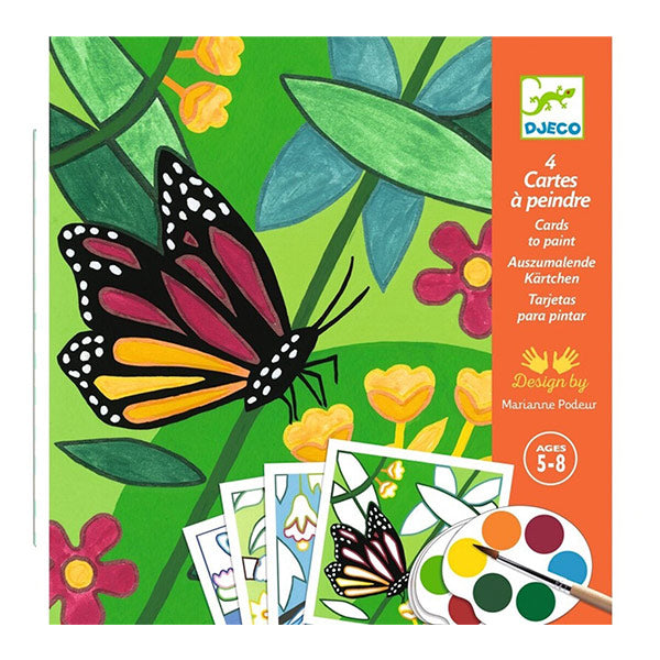Tarjetas Para Pintar Indonesia Djeco