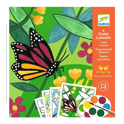 Tarjetas Para Pintar Indonesia Djeco