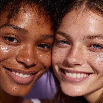 Tatuaje Temporal Pecas Freckles Cosmic Queen OMY