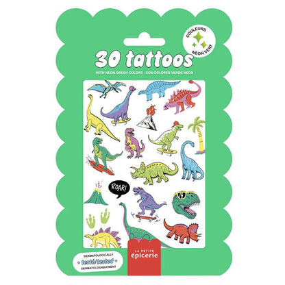 30 Tatuajes Temporales Dino Crush