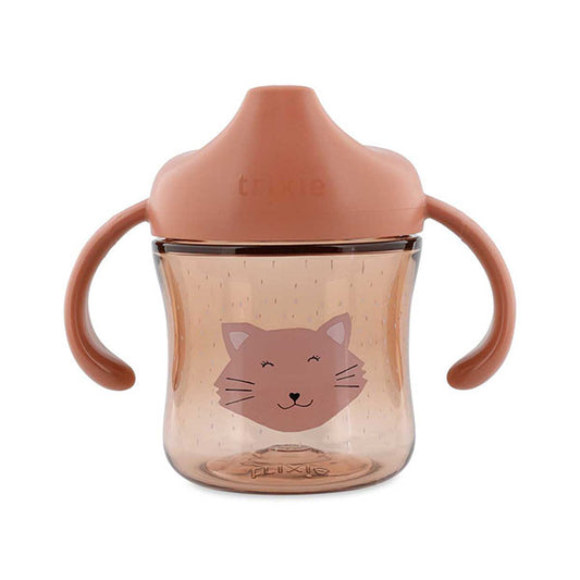 Taza Aprendizaje Gato Trixie Antiderrame 360º