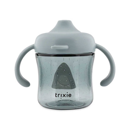 Taza Aprendizaje Trixie Tiburón Con Asas Antiderrame