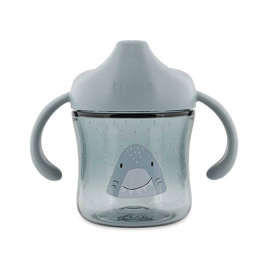 Taza Aprendizaje Tiburón Trixie Antiderrame 360º