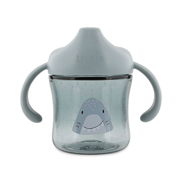Taza Aprendizaje Trixie Tiburón Con Asas Antiderrame