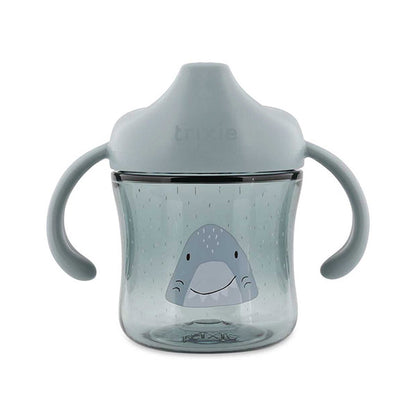 Taza Aprendizaje Trixie Tiburón Con Asas Antiderrame