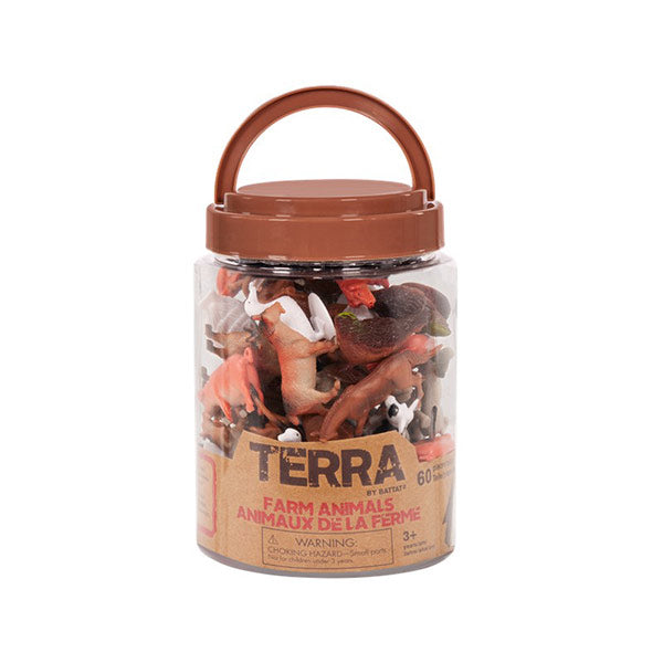Terra Bote 60 Animales De La Granja