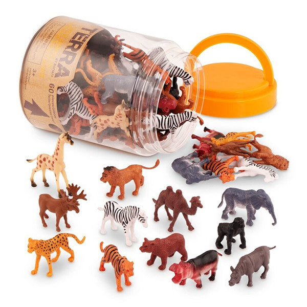 Terra Bote 60 Animales Salvajes