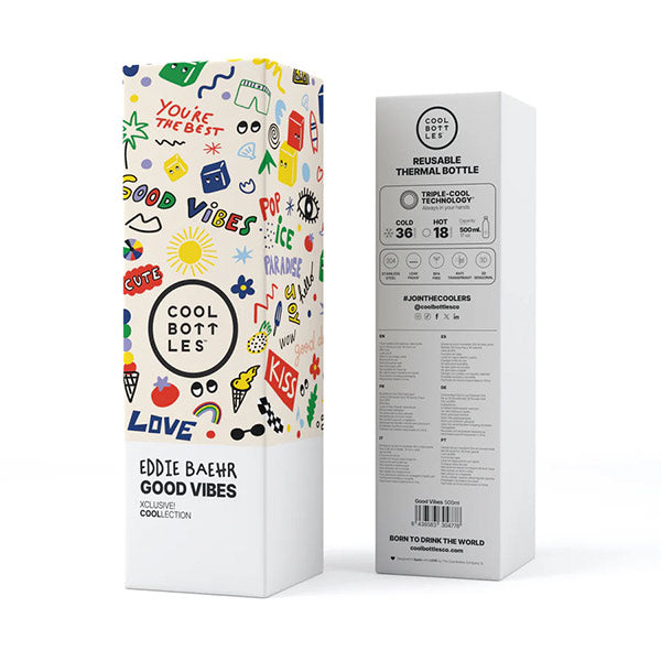 The Bottle Good Vibes 500ml Cool Bottles