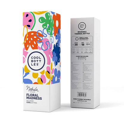 The Bottle Nebula Floral Madness 500ml Cool Bottles