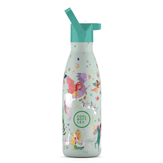 The Kids Bottle Princess Kingdom 350ml Cool Bottles
