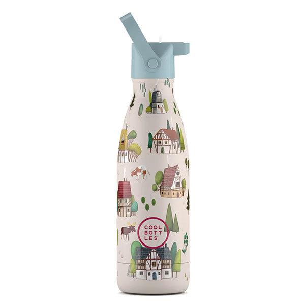 The Kids Bottle Tudor Village 350ml Cool Bottles