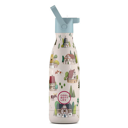 The Kids Bottle Tudor Village 350ml Cool Bottles