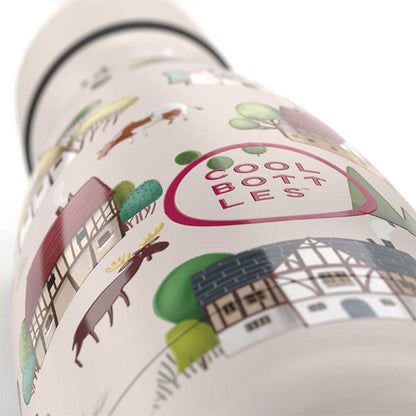 The Kids Bottle Tudor Village 350ml Cool Bottles