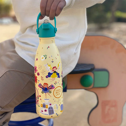The Kids Bottle Magical Fairies 350ml Cool Bottles