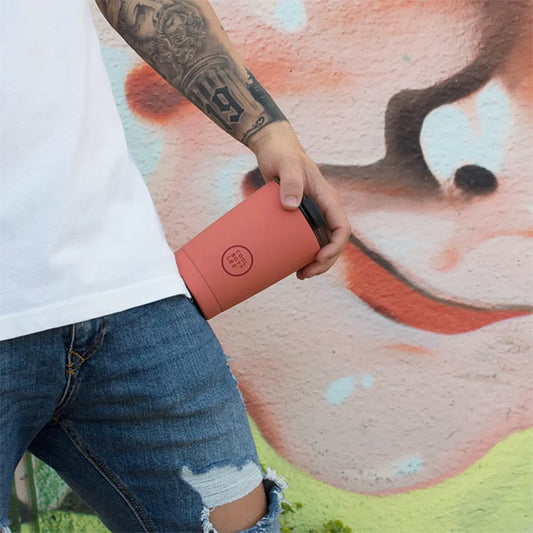 The Tumbler Pastel Coral 550ml Cool Bottles