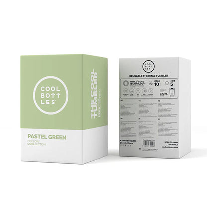 The Tumbler Pastel Green 330ml Cool Bottles