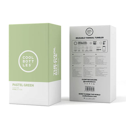 The Tumbler Pastel Green 550ml Cool Bottles
