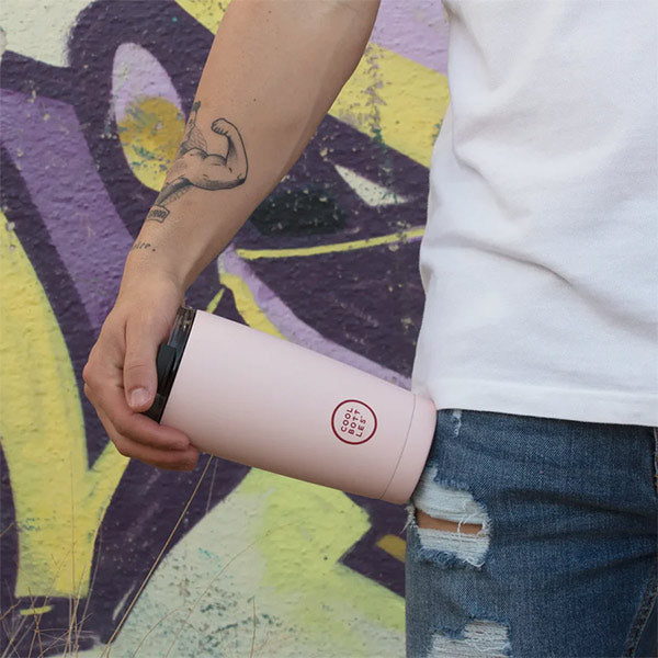 The Tumbler Pastel Pink 550ml Cool Bottles