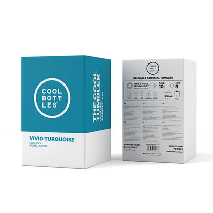 The Tumbler Vivid Turquoise 330ml Cool Bottles