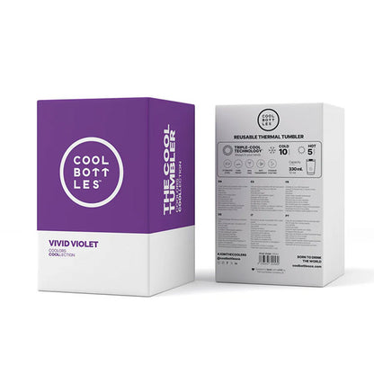 The Tumbler Vivid Violet 330ml Cool Bottles